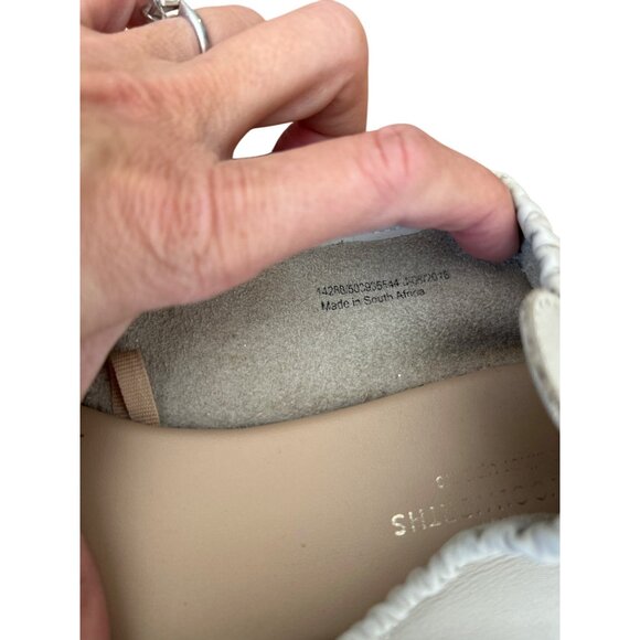 Woolworth Beige Ballet Flats Women's Size 6 Genuine Leather Comfy Minimalist - Picture 9 of 9